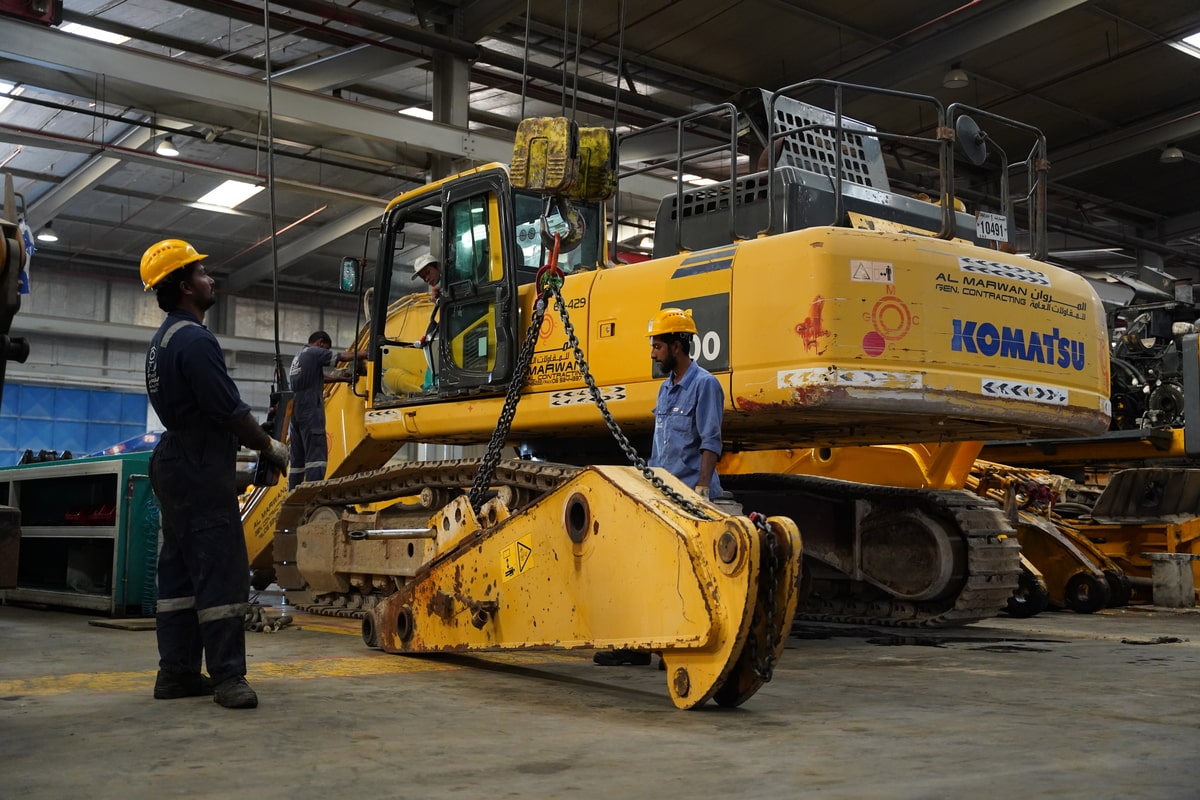 A Heavy Equipment Inspection Report Reviewed Al Marwan